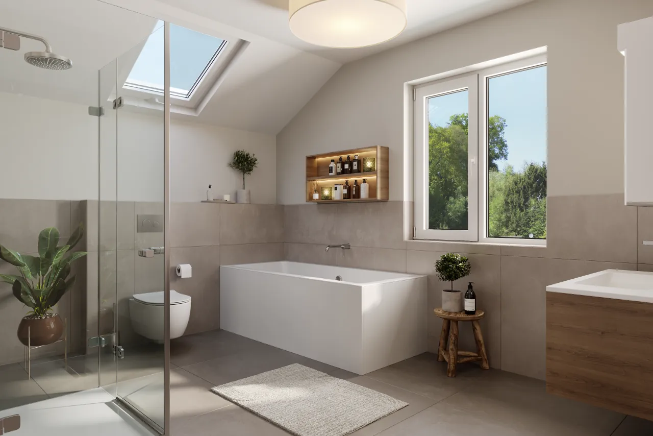 erhard musterhaus badezimmer